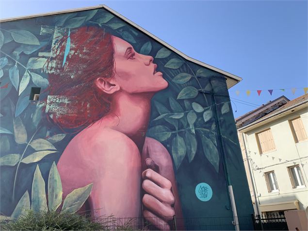 Fresques et murs peints - Rue du docteur Emile Mercier - Maxime Michel