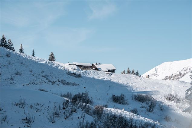 Le Col de Bassachaux en hiver - SIAC-A.Berger