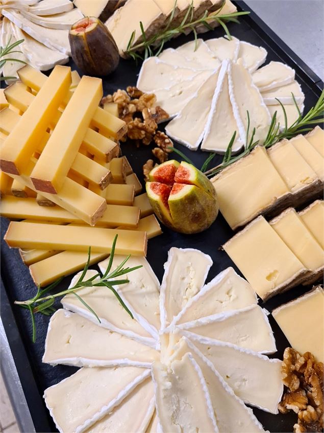 Les fromages - Le Domaine des Dombes