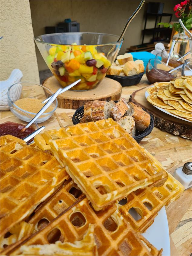 Les gaufres - Le Domaine des Dombes