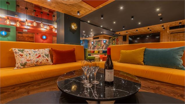 Salon - Chalet hotel la Marmotte