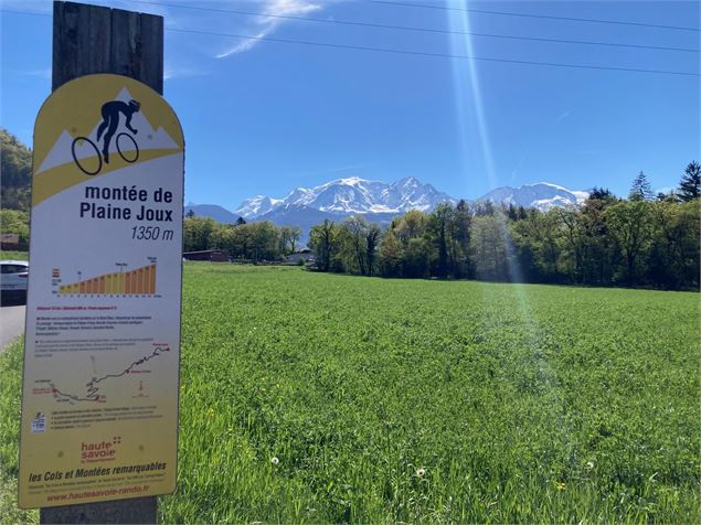 Parcours soft : Le Mont-Blanc depuis le col de plaine joux_La Giettaz - Office de Tourisme du Val d'