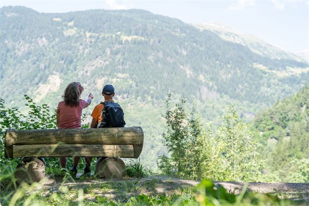 Sur le sentier des Gorges de Ballandaz - Elisabeth Gayard