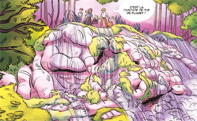 Le Sentier des minimouilles et sa BD