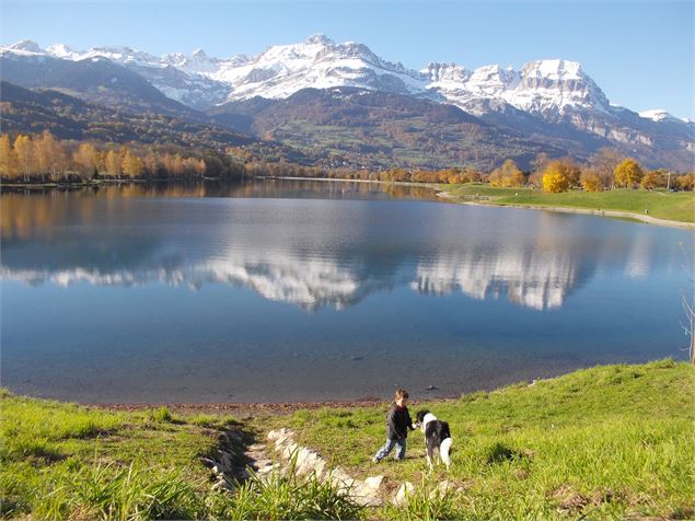sentier VTT : boucle du lac de Passy_Sallanches - Véronique Lorenzi