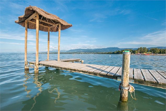 Plage de sable - Destination Léman - A. Berger