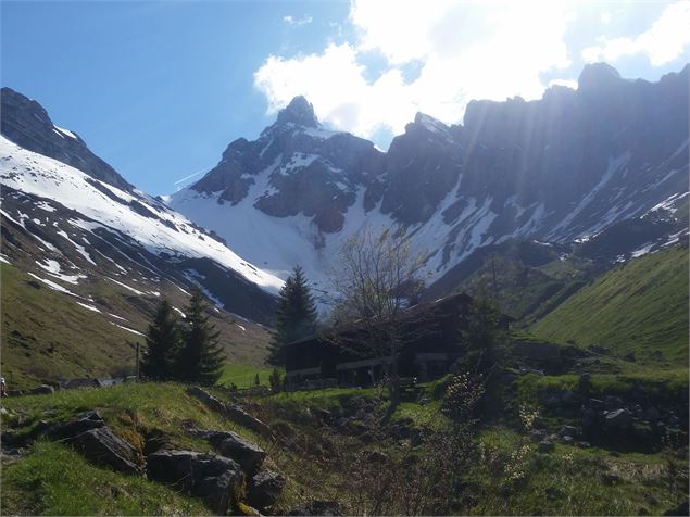 Sentier pédestre : Doran par le sentier du Gypaète