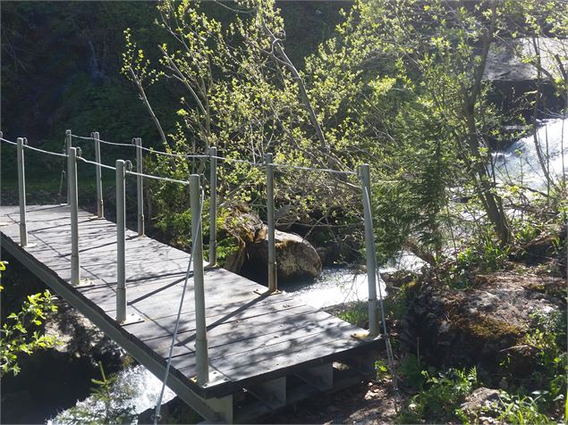 Sentier pédestre : Doran par le sentier du Gypaète