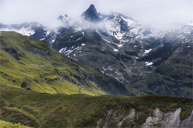 Refuge de Moëde Anterne par la piste_Passy - OT Passy