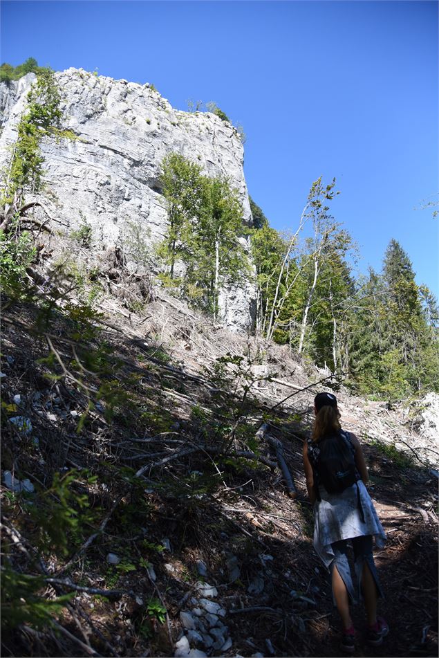 vue de la Pierre à Voix à l'arrivée - Wendy Vincent