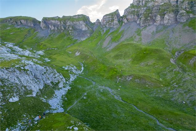 Tête du Colonney depuis le Refuge de Platé_Passy - Arnaud Lesueur