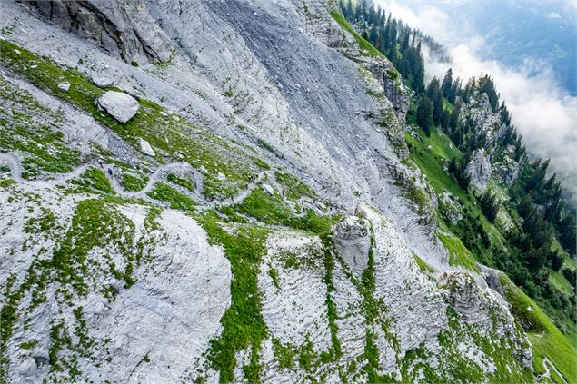 Refuge de Platé en boucle par le Dérochoir_Passy - Karine Mandray