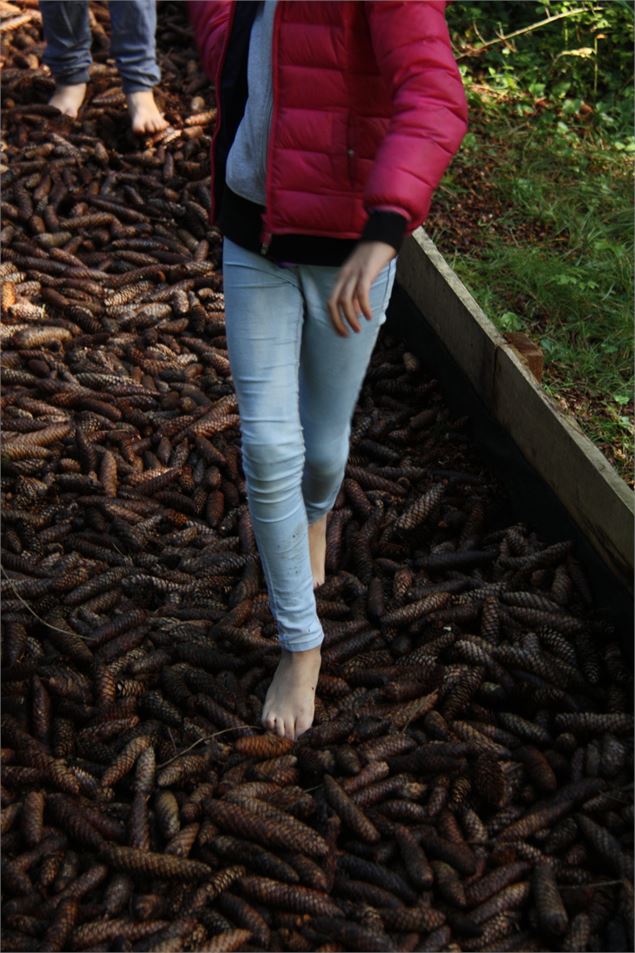 Parcours pied nu - Samuele Piacenza