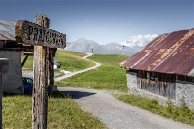 Vue exceptionnel sur le sommet du parcours - A.Abondance