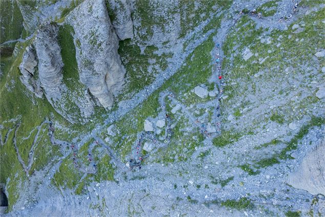 Trail du Tour des Fiz 2022 - Tour des 5 Refuges - Montée à Platé - Arnaud Lesueur