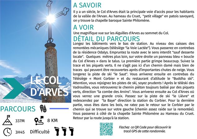 Col d'Arves - Corbier Tourisme