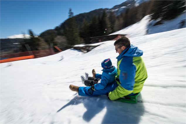 Luge aux Karellis - Alban Pernet