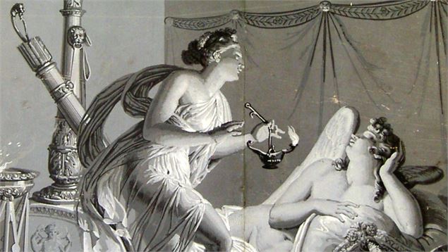 Papiers peints panoramiques sur le thème de Psyché - F.Juttet