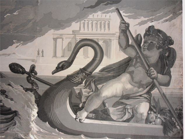 Papiers peints panoramiques sur le thème de Psyché - F.Juttet