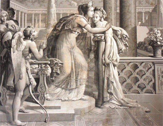 Papiers peints panoramiques sur le thème de Psyché - F.Juttet