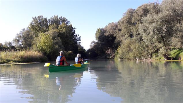 Descente de 12 km sur le Haut-Rhône Sauvage - Kanoti