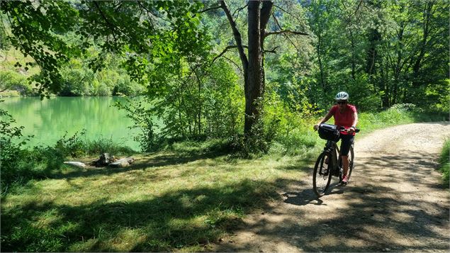 Gorges de l'Ain à VTT - scalland