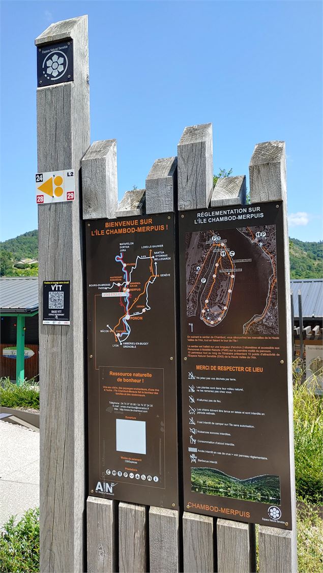 Circuit VTT n°29 (rouge) Côte de Chambod - Val de Buenc - scalland