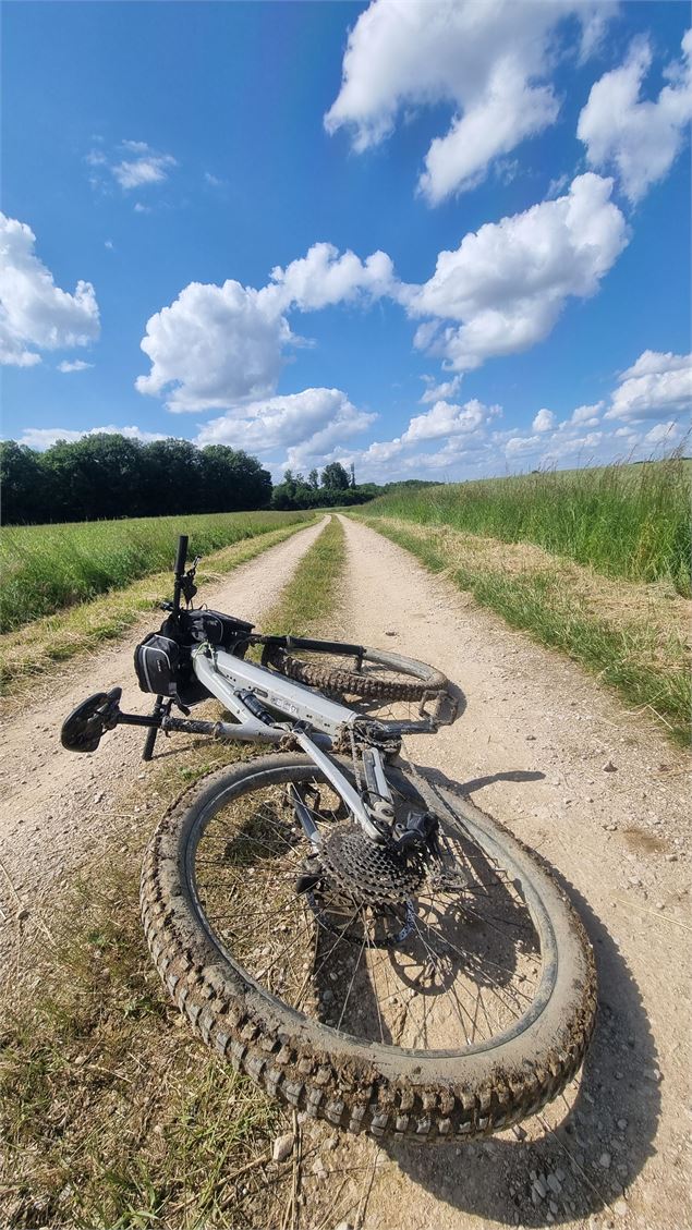 Circuit VTT-VTC n°28 (rouge) - Grand tour de Mépillat - Terres fortes de Cormoz_Saint-Nizier-le-Bouc