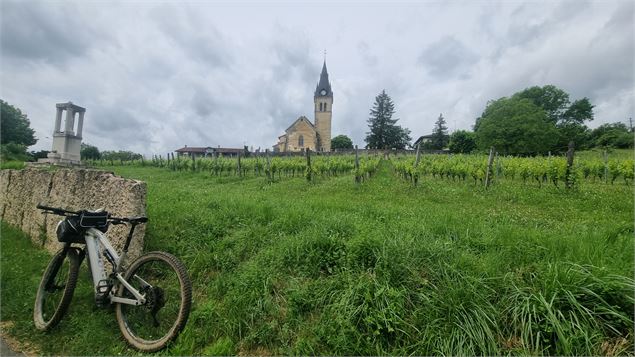 Liaison VTT (L2) Ceyzériat - Ile Chambod Gorges de l'Ain - scalland