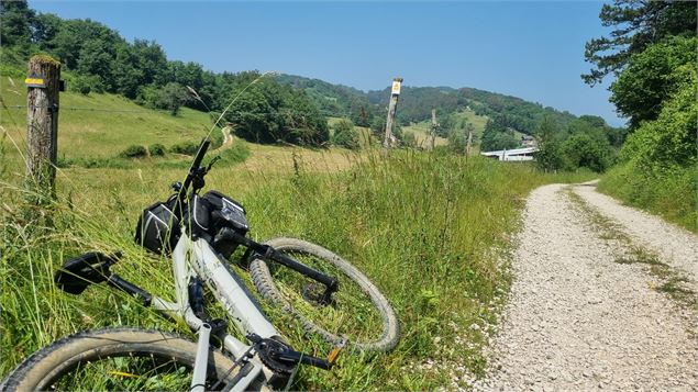Liaison VTT (L4) Simandre sur Suran - Cize (Suran-Ain) - scalland