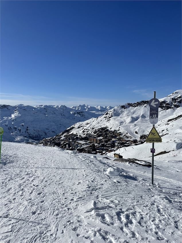Vue sur la station - OT Val Thorens