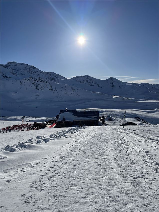Arrivée au Chalet de la Marine - OT Val Thorens