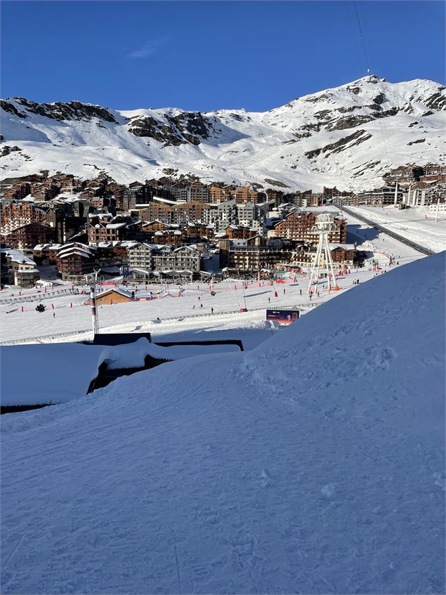 Arrivée au Chalet de la luge Cosmojet - OT Val Thorens