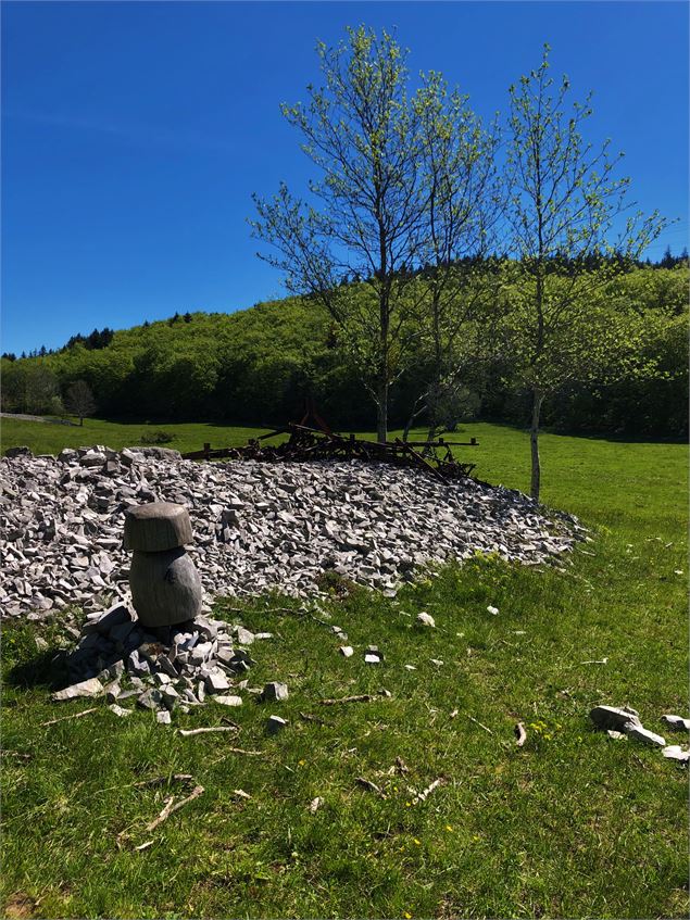 Pas de côté du Sentier de la Boucle d'Oreille - © Maxime Ballet