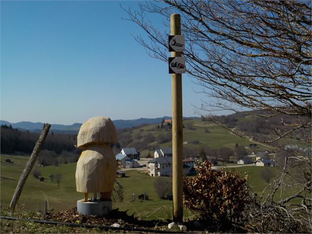 Sentier nature de la Boucle d'Oreille aux Plans d'Hotonnes - © Maxime Ballet