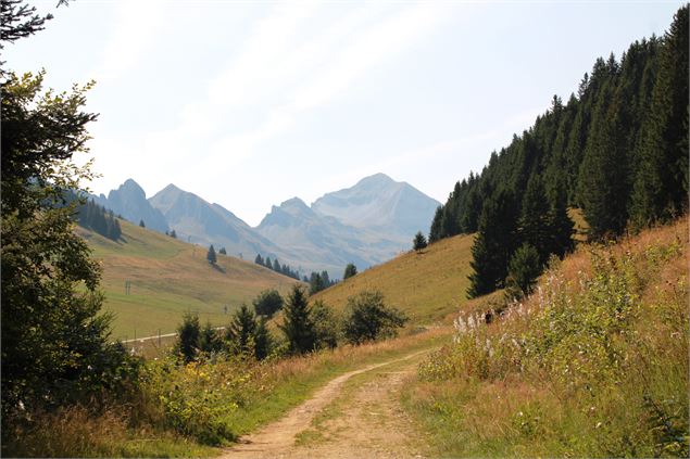 Vue sur le Mont Charvin - © Romane Pelletier