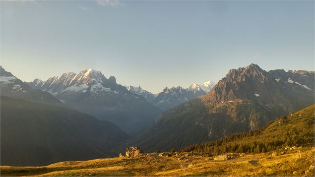 Coucher de soleil - SavoieMontBlanc-Martelet