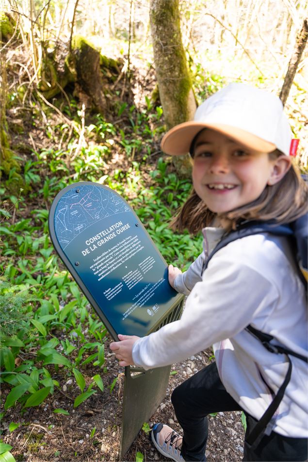 Le sentier des étoiles_Aillon-le-Jeune - Alpigraphie