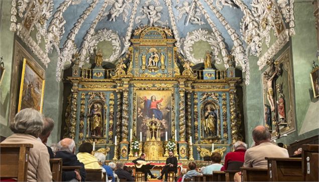 Eglise baroque de Valloire - Bernard Grange/ Ot Valloire