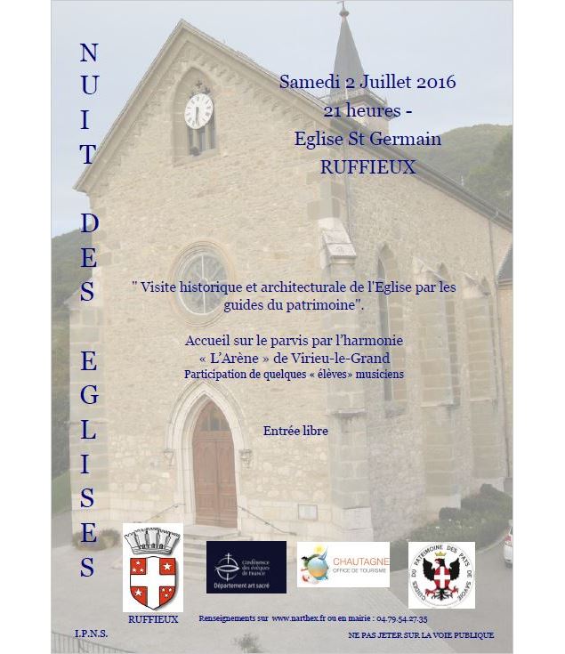 Visite église de Ruffieux Guides du Patrimoine Savoie Mont Blanc - Oui