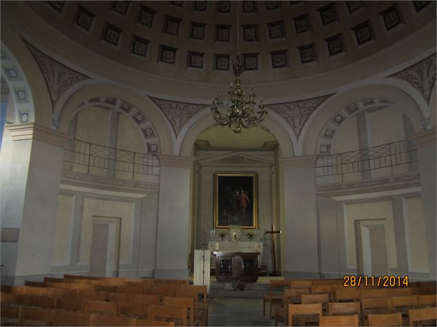 Chautagne - St Pierre de Curtille - église - visite Guides du Patrimoine Savoie Mont Blanc - M Lalut