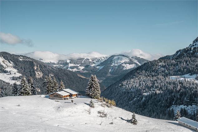Le Col de Bassachaux en hiver - SIAC-A.Berger