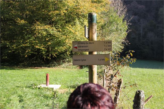 chemin à Salavre - Calland Sébastien