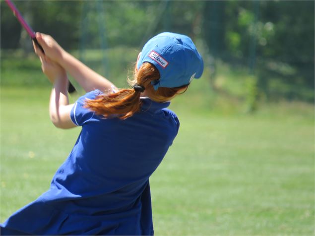 Golfeuse de l'école de golf de Bourg-en-Bresse - Golf de Bourg-en-Bresse