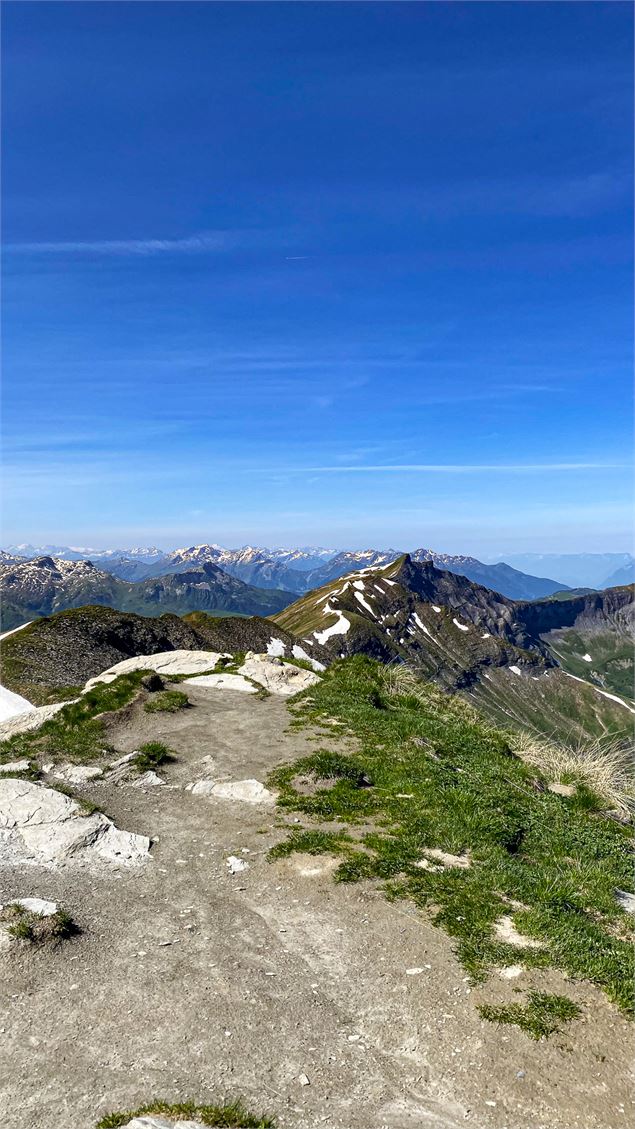 La vue depuis le Mont-Joly