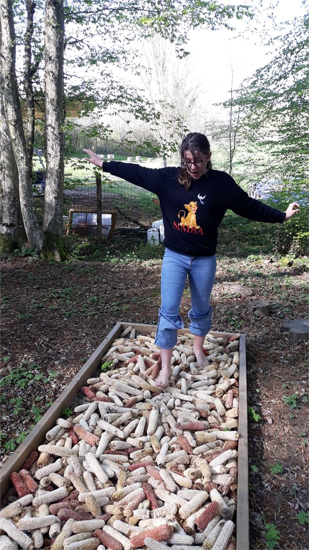 Sentier pieds-nus - Ecomusée Maison de Pays en Bresse