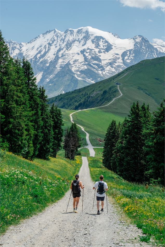 Le Mont Joly au départ du Mont d'Arbois - Fabian Bodet