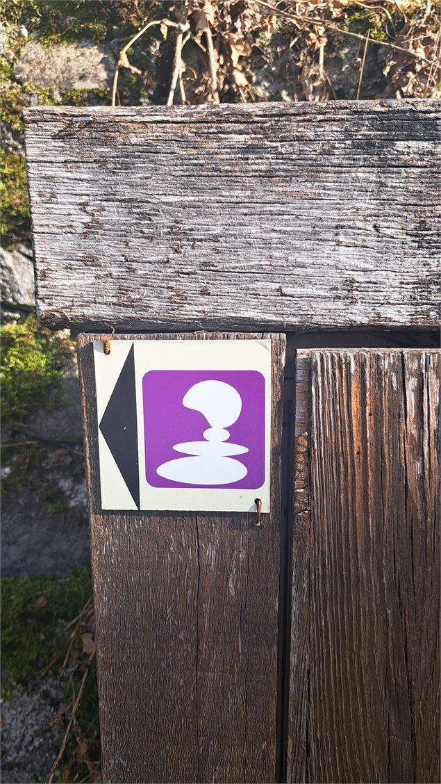 Balisage chemin art nature - C.Rampon