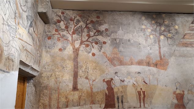 Fresques murales Château de Montferrand - Sabrina Megani