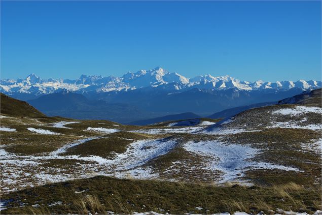 Vue sur le Mont Blanc - ©AMbarbe